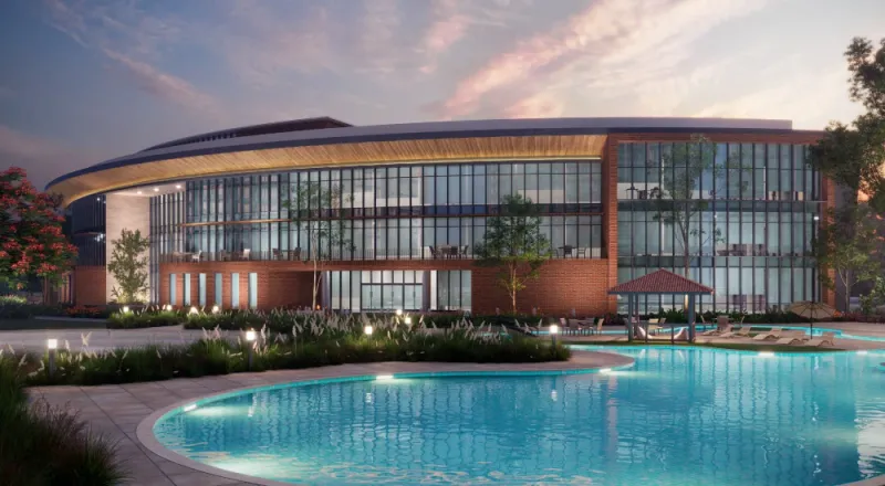 75,000 sq ft clubhouse at SOBHA Aranya